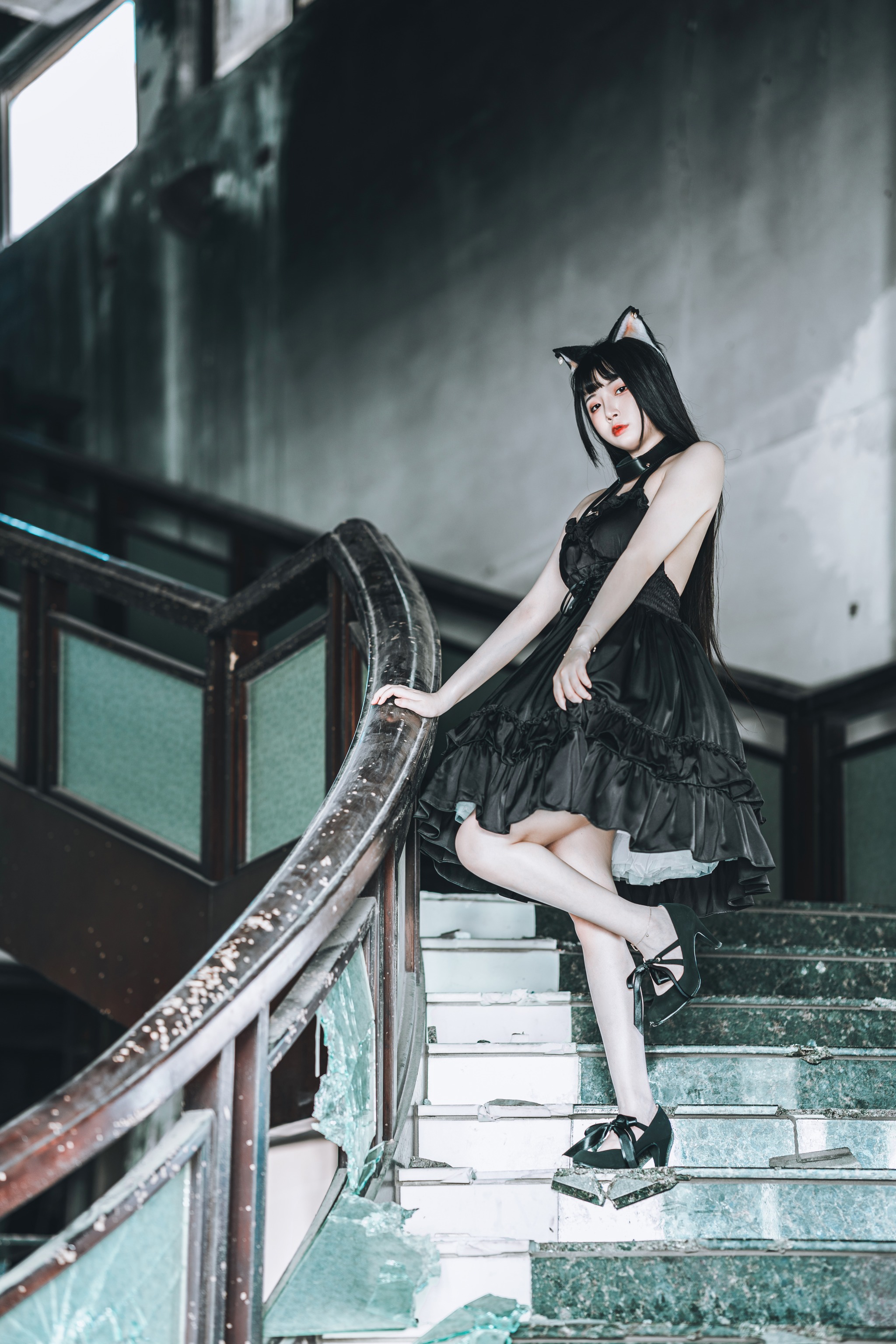 图片[1]-落落Raku – NO.008 黒猫のソロダンス[58P]-XikXak